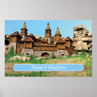 Affiche Personalized Castle for Kids