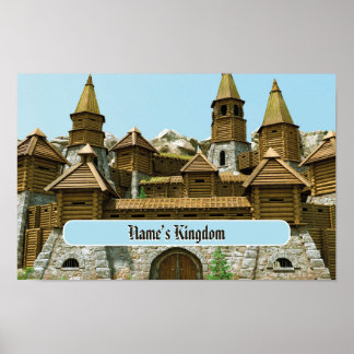 Affiche Personalized Castle for Kids