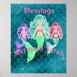 Affiche Personalized Mermaid