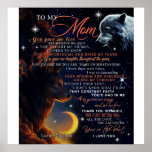 Affiche Personalized To My Mom , Gift From Daughter<br><div class="desc">Personalized To My Mom ,  Gift From Daughter</div>