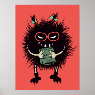 Affiche Personnage de l'amant du livre malin - Lecture Edg