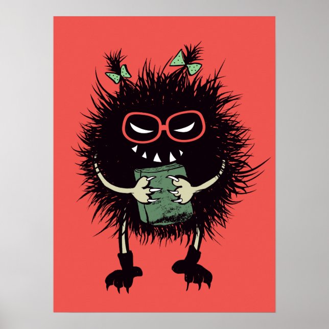 Affiche Personnage de l'amant du livre malin - Lecture Edg (Devant)