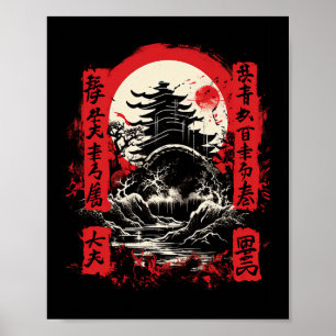 Affiche Personnages Chinese American Kenpo Karate