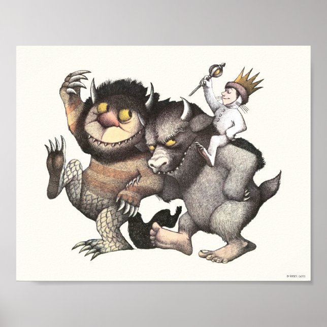 Affiche Personnages de Max et les Maximonstres (Devant)
