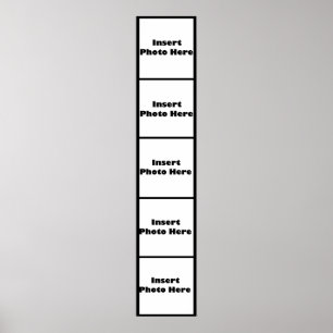 Affiche personnalisable de cabine de photo