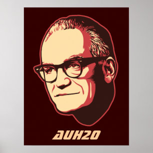 Affiche personnalisable de Goldwater AuH2O