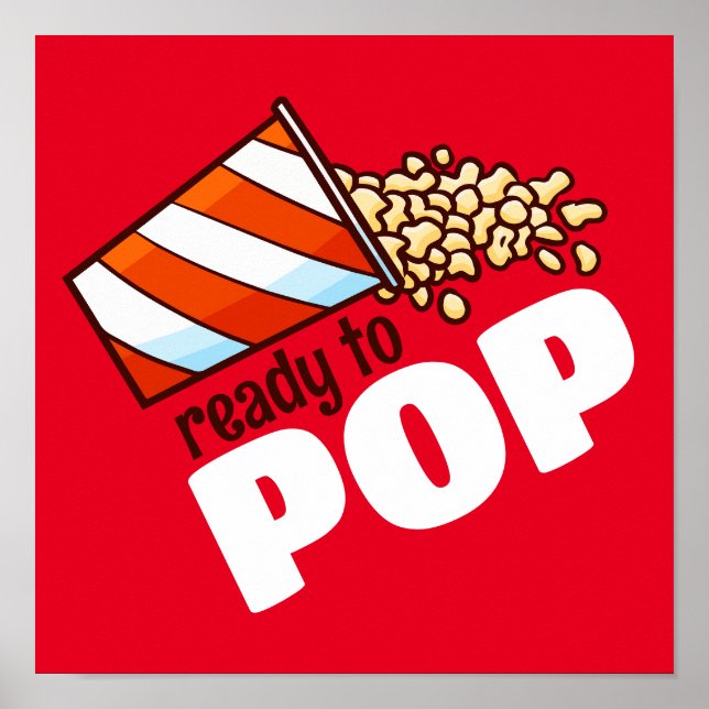 Affiche Personnalisable prêt à POP (Devant)