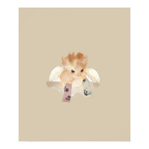 affiche personnalisable tatouage tot chat