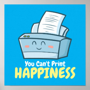 Affiche Personnalisable Vous ne pouvez pas imprimer le bon