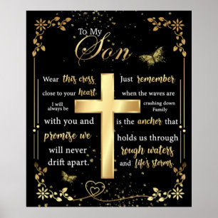 Affiche Personnalisé À Ma Couverture Fils