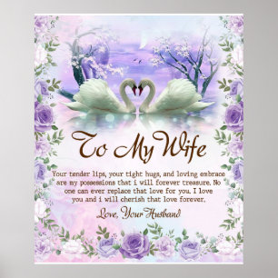 Affiche Personnalisé À Ma Femme Blanket