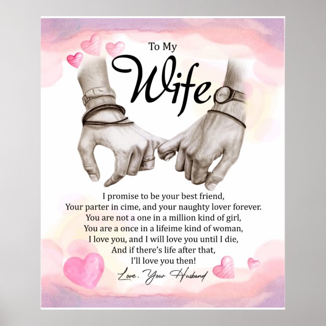 Affiche Personnalisé À Mon Couverture De Femme (Devant)