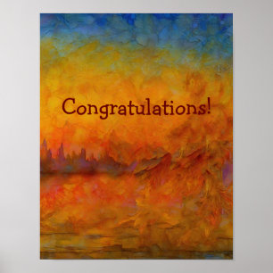 Affiche Personnalisé "Dreamscape Awakening - Art Abstrait