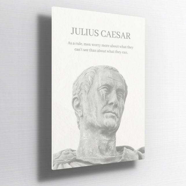 Affiche Personnalisé Julius caesar inspiration citation Po (Créateur téléchargé)