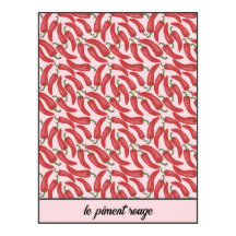 Personnalisé Le Piment Rouge