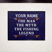 Personnalisé L'Homme Le Mythe La Légende De La Pêc