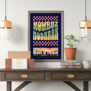 Affiche Personnalisé Norooz Perse Nouvel An Réunion