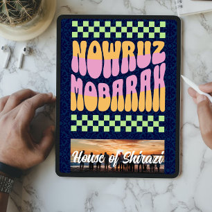 Affiche Personnalisé Nowruz Mobarak Iran Nouvel An Famille
