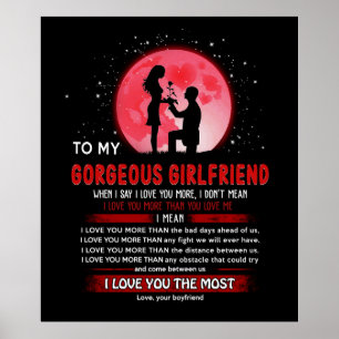 Affiche Personnalisée À Ma Magnifique Amie