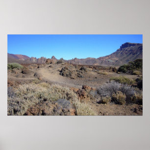Affiche personnalisée El Teide