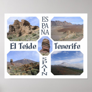 Affiche personnalisée El Teide