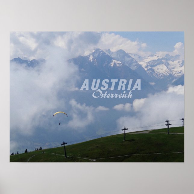 Affiche personnalisée en Autriche (Devant)