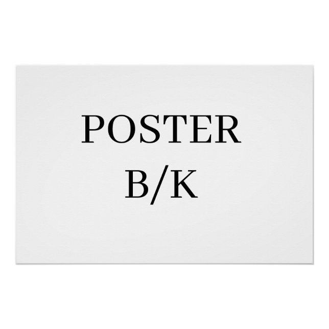 Affiche personnalisée en papier (semi-brillant) (Devant)