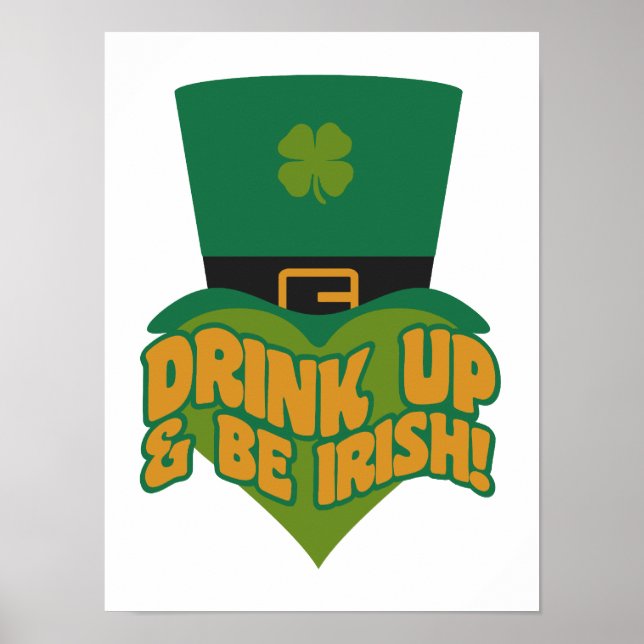 Affiche personnalisée Leprechaun (Devant)