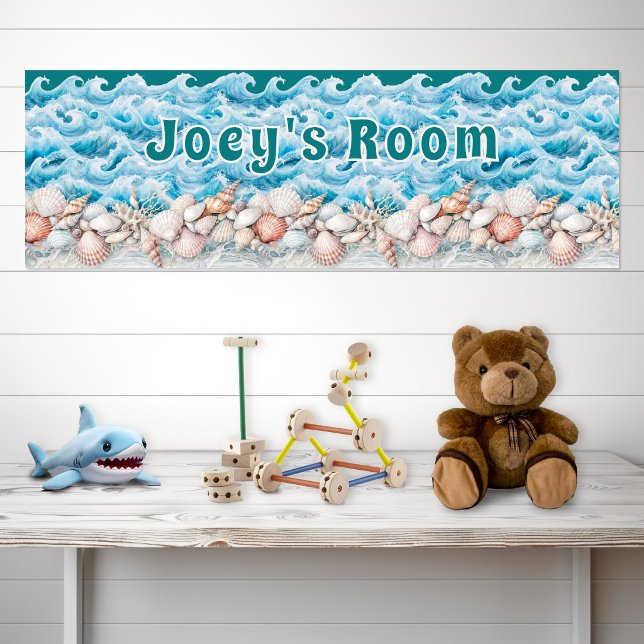 Affiche personnalisée pour chambre d'enfant Beach  (Créateur téléchargé)