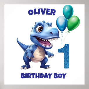 Affiche personnalisée pour le 1er anniversaire d'u