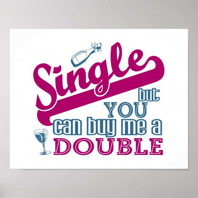 Affiche personnalisée SINGLE (Devant)