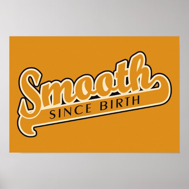 Affiche personnalisée SMOOTH (Devant)