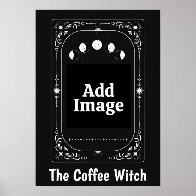 Affiche Personnaliser Cadeau de Zodiaque de Tarot Céleste  (Devant)