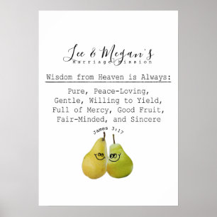 Affiche Personnaliser Cette Écriture Art Mariage Prière