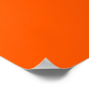 Affiche Personnaliser couleur Arrière - plan orange Ceci!