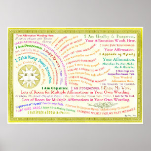 Affiche Personnaliser de cette déclaration Sunrise