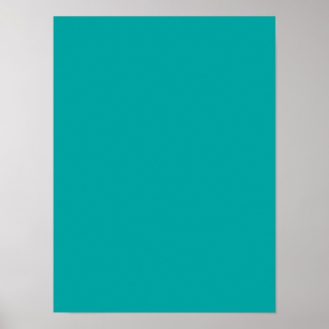 Affiche Personnaliser de la mode couleur bleu bleu bleu d' (Devant)
