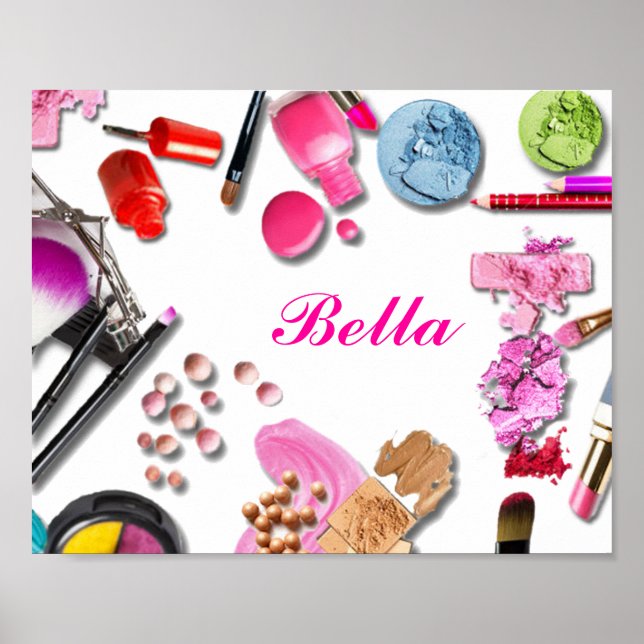 Affiche Personnaliser de l'affiche Make Up Girl (Devant)