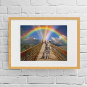 Affiche Personnaliser de perte commémorative Rainbow Bridg