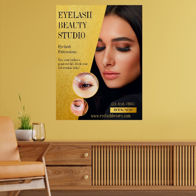 Affiche Personnaliser Eyelash Extensions Studio Grande tai (Salon 2)