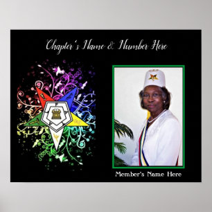 Affiche Personnaliser la photo Etoile Orientale