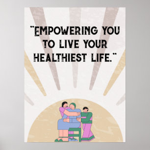 Affiche Personnaliser les citations médicales pochette pou