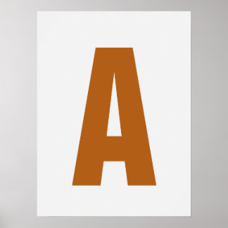 Affiche Personnaliser Lettre Mur Art Moderne Cosy Décor Ma