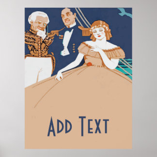 Affiche Personnaliser l'opéra Vintage