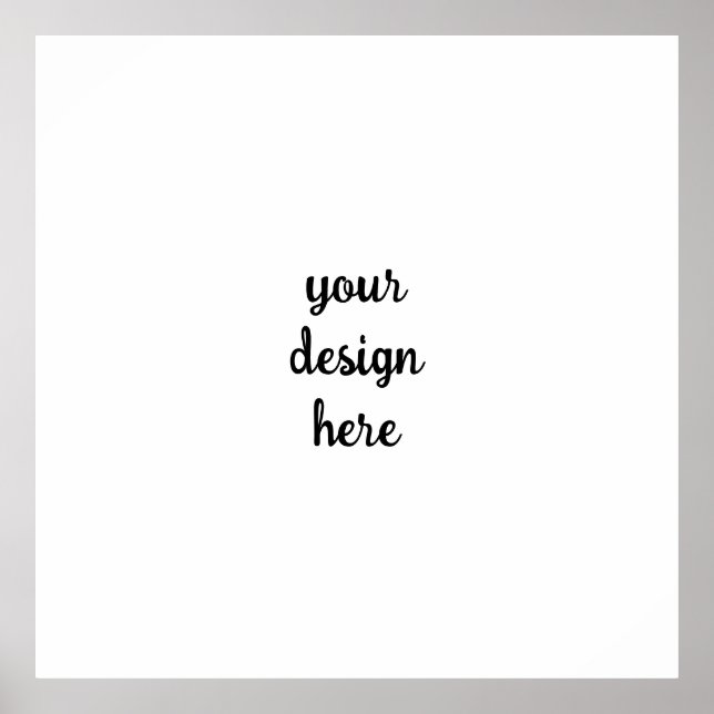 Affiche Personnaliser ou Customiser (Devant)