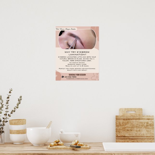 Affiche Personnaliser Pourquoi Service de Studio de Lamina (Cuisine)