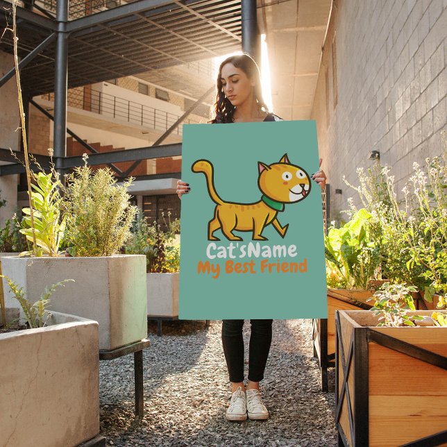 Affiche Personnalisez le meilleur chat ami (Créateur téléchargé)