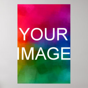 Affiche Personnalisez Votre Photo Modèle Simple XL Extra L