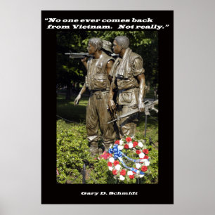 Affiche Personne ne revient jamais du Vietnam