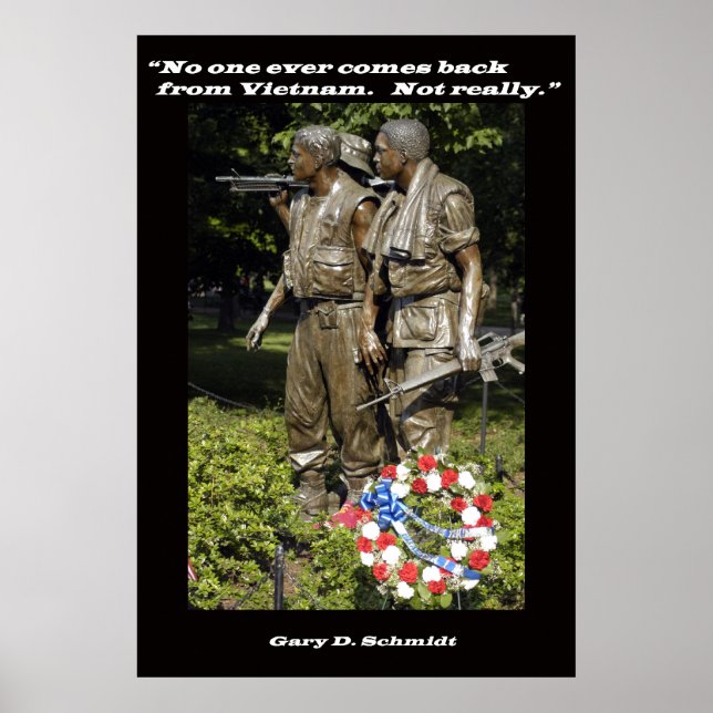 Affiche Personne ne revient jamais du Vietnam (Devant)